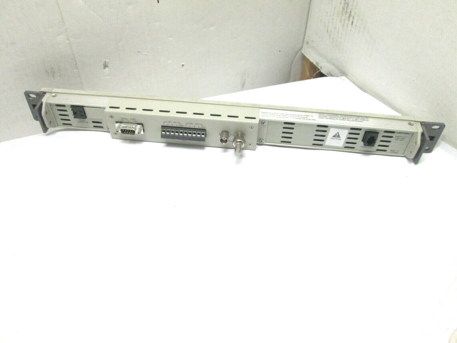 Leitch DFS-3005 CONTROL audio controller PANEL for multiformat synchronizer A-V