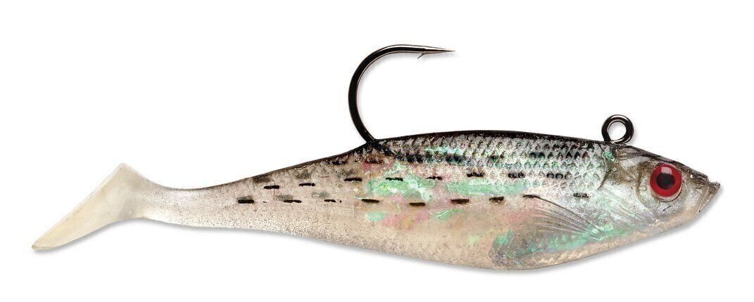 Storm Wild Eye Swim Shad Fishing Lures 5" 5/8 Oz #5/0 Mullet 3/Pack WSS05MU