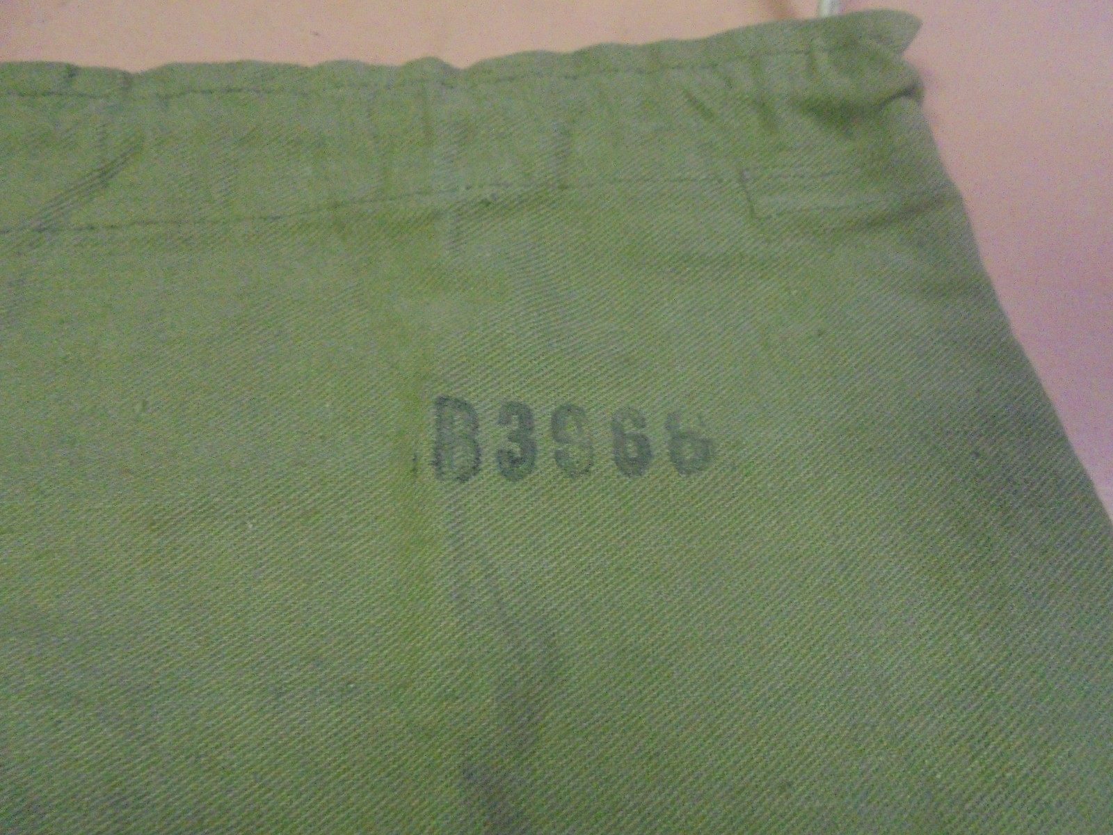 Vintage Military small bag pouch B3968