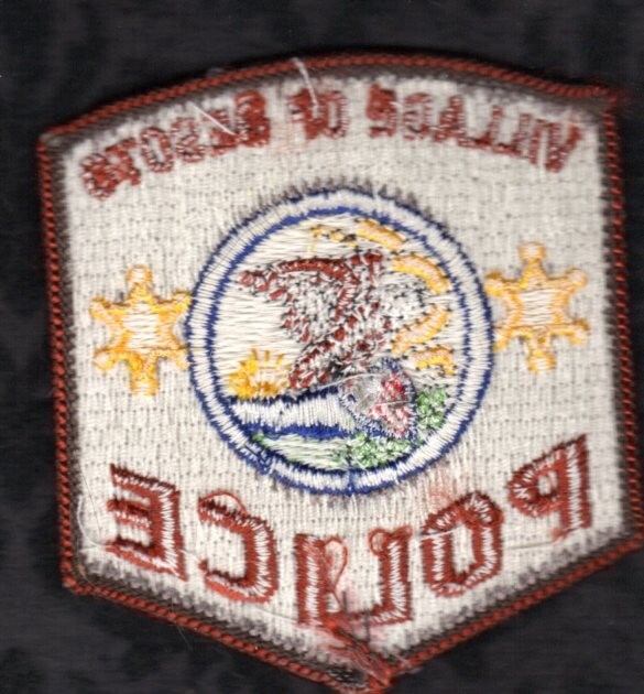 Desoto Illinois Police Patch - 2-5/8" x 3"