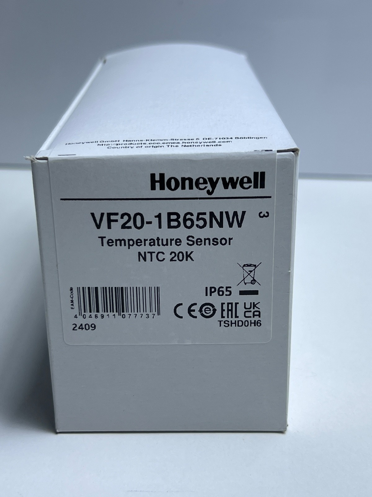 Honeywell VF20-1B65NW Temperature Sensor NTC 20K
