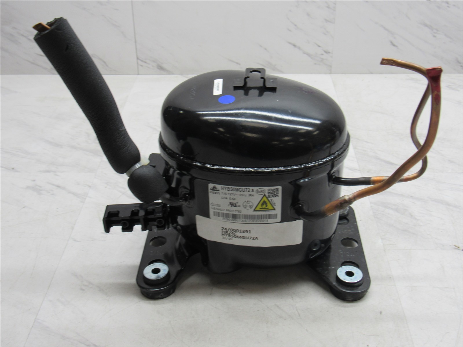 Hoshizaki HUAYI HYB50MGU72A HYB50MGU72A COMPRESSOR R-600-A 115/60HZ for HR24C