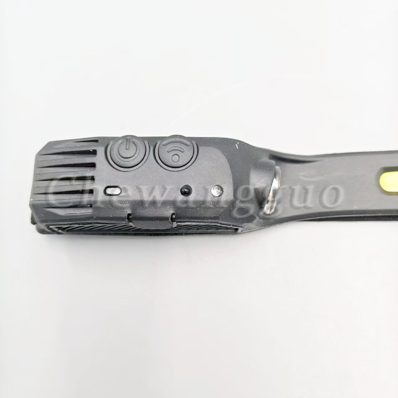 COB LED Headlamp USB Rechargeable Headlight Head Band Torch Work Light NEW
