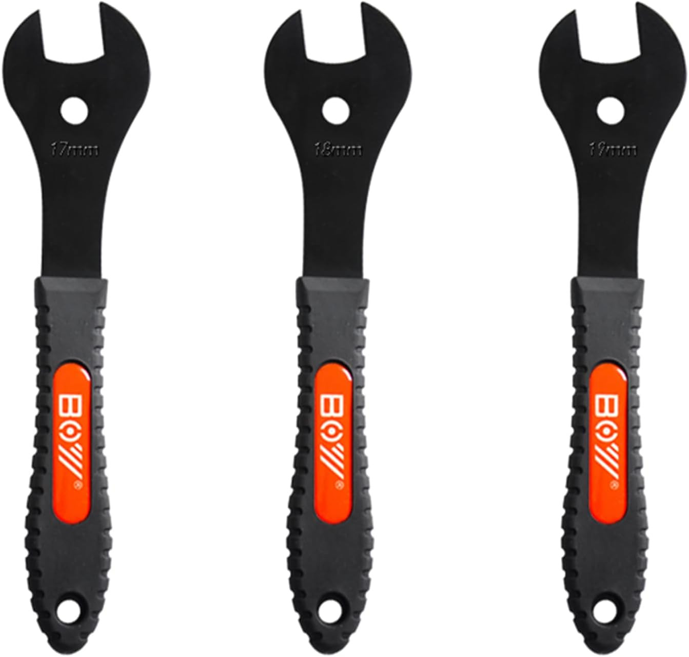 Bicycle Cone Wrench Set Tool (13, 14, 15, 16, 17, 18, 19Mm), Bike Cone Spanner S