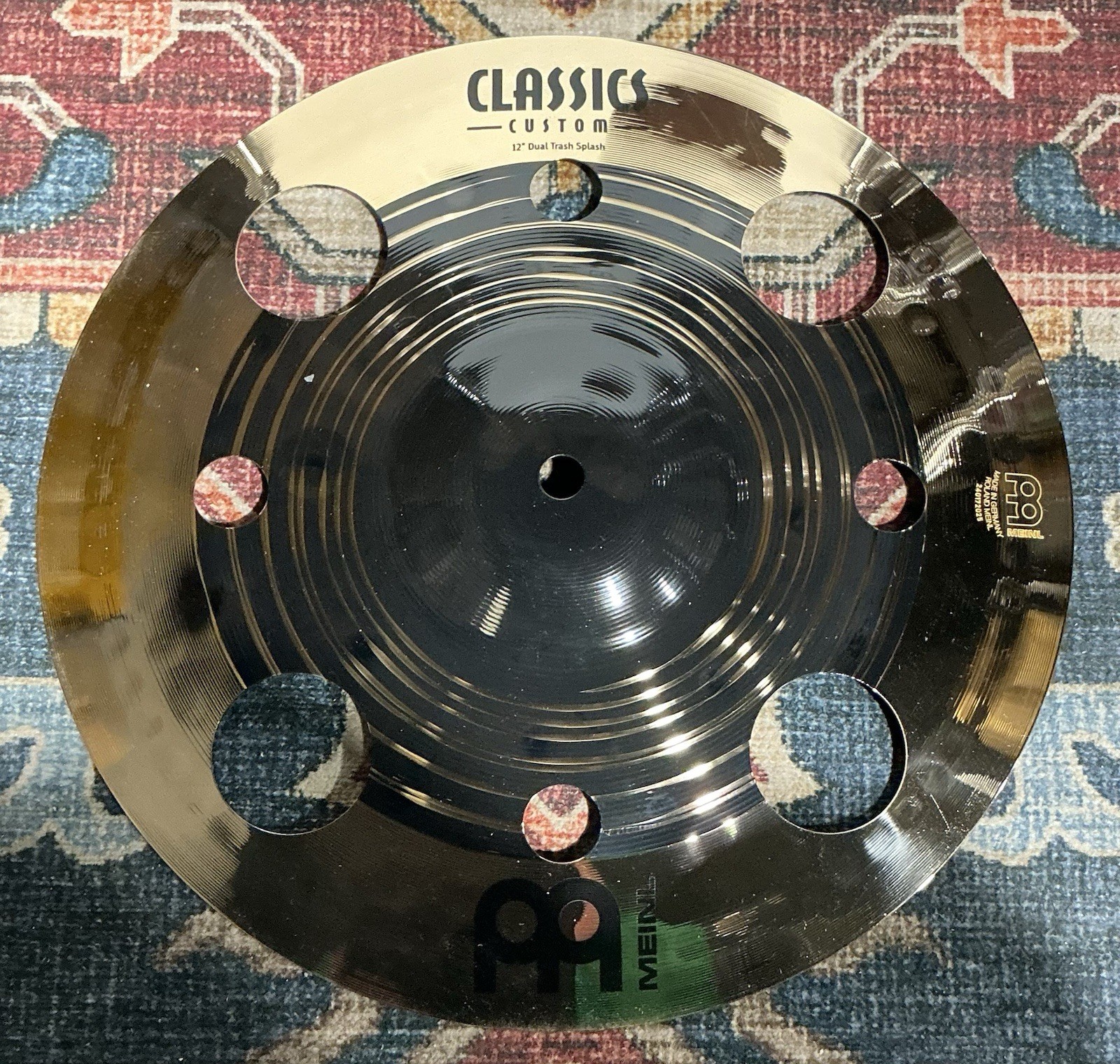 Meinl 12" Classics Custom Dual Trash Splash Cymbal
