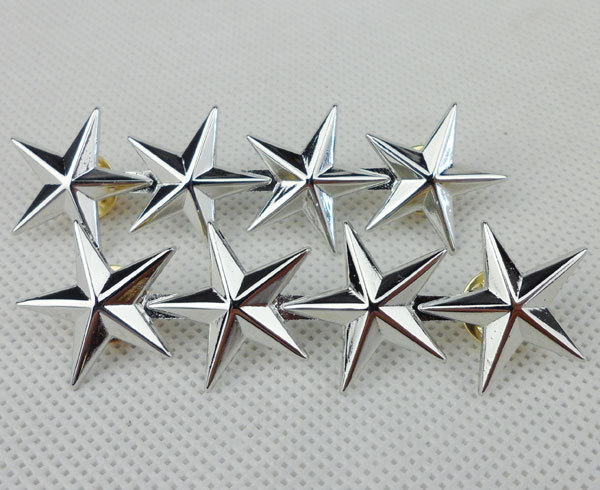 US MILITARY ARMY AIR FORCE FOUR STARS GENERAL RANK BADGE PIN INSIGNIA-L0023