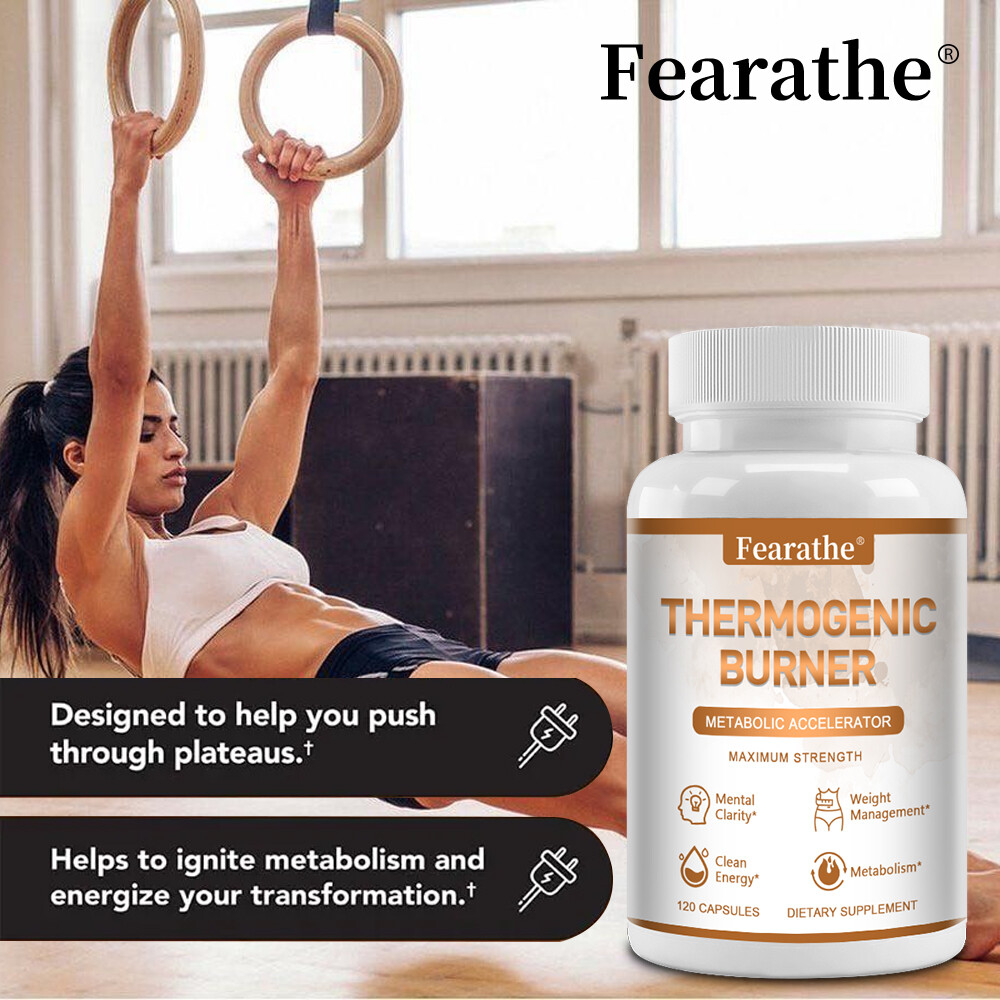 Thermogenic Burner Weight Loss Metabolism, Appetite Suppressant, Energy-120 caps
