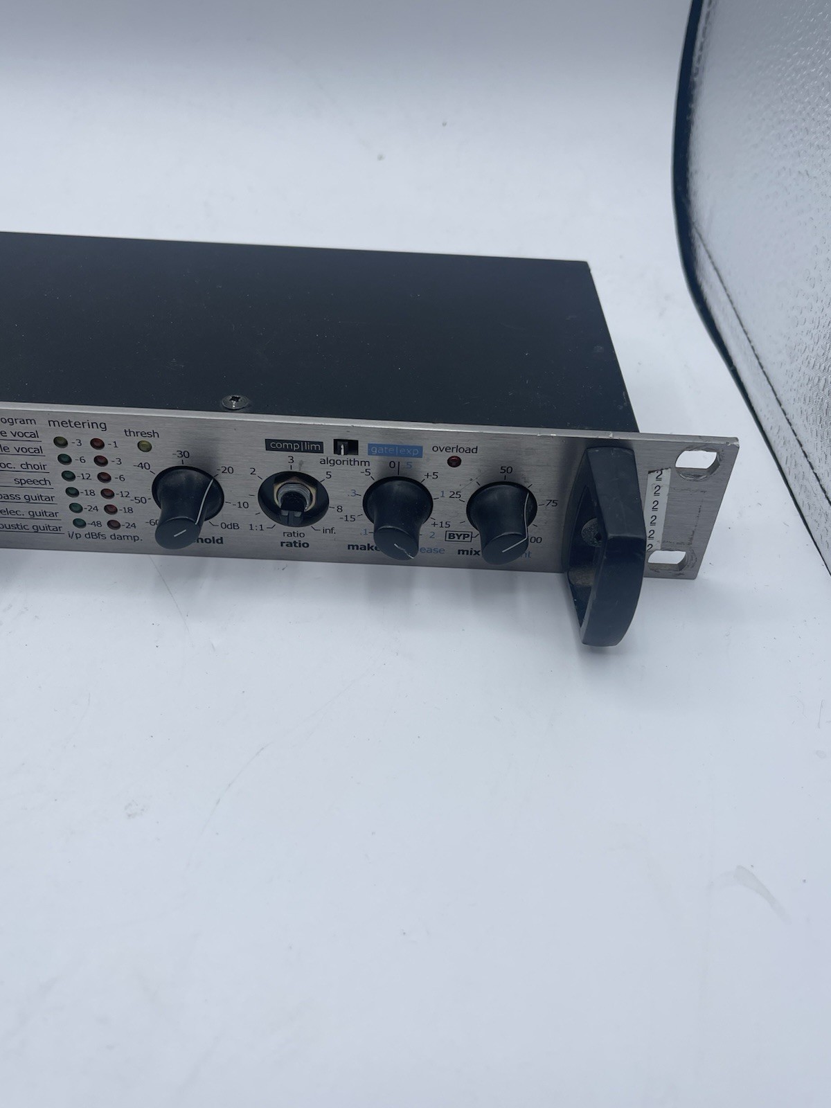 T.C. Electronic C300 Dual Stereo Gate Compressor (Untested) As Is