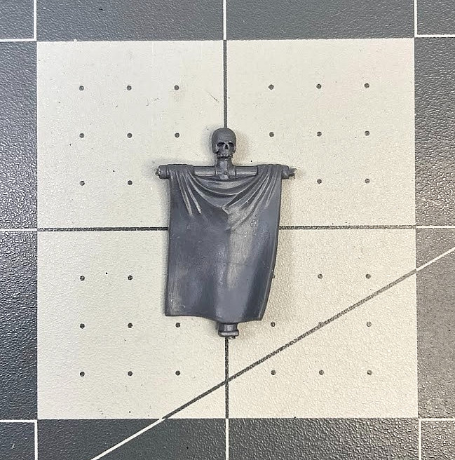 Classic 40K FIRSTBORN SERGEANT BACKPACK STANDARD skull banner pole GW bit AY26