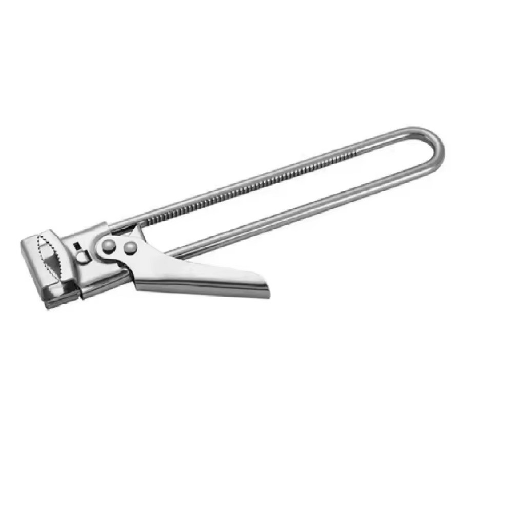 Stainless Steel Can Opener Adjustable Jar Lid Gripper (without rubber) Tool