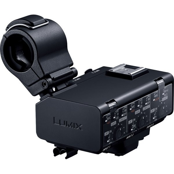 Panasonic DMW-XLR2 LUMIX XLR Microphone Adapter Black 32bit Float Recording