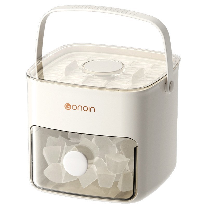Ice Cube Tray with Lid & Bin Ice Maker