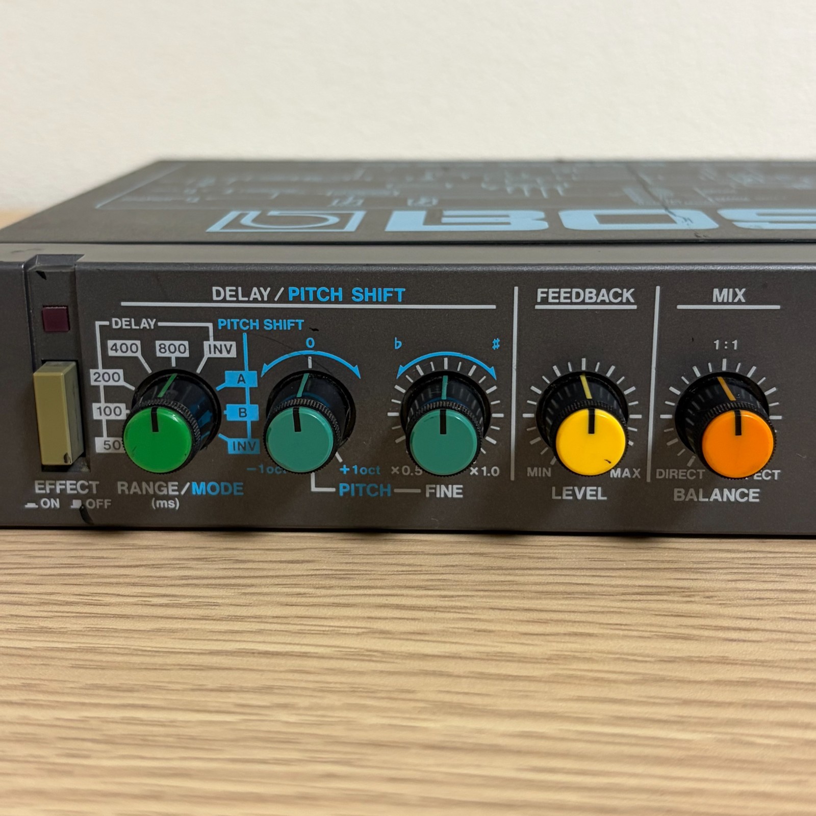 BOSS RPS-10 Digital Pitch Shifter Delay Micro Rack Guitar Effects Processor