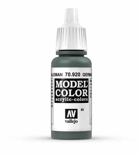 Vallejo German Uniform Green Model Color 17ml Acrylic Paint 70.92