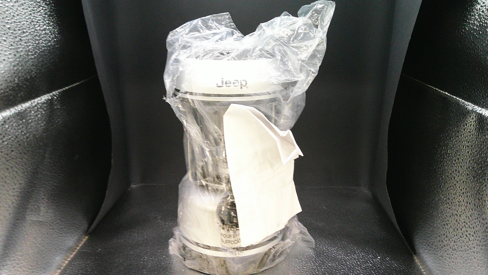 Jeep LED Battery-Powered Cordless Lantern, D Battery, Plastic, Silver/Black New