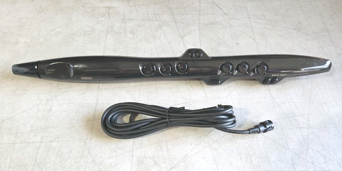 YAMAHA EW20 Electronic Woodwind w Cord Excellent Condition