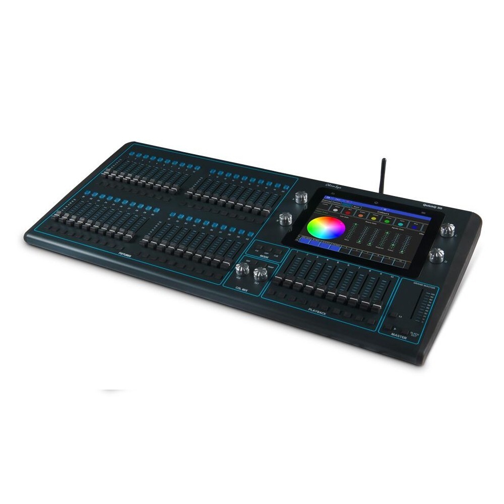 CHAMSYS QUICKQ 30 Compact Wi-Fi Touchscreen Lighting Console with Software