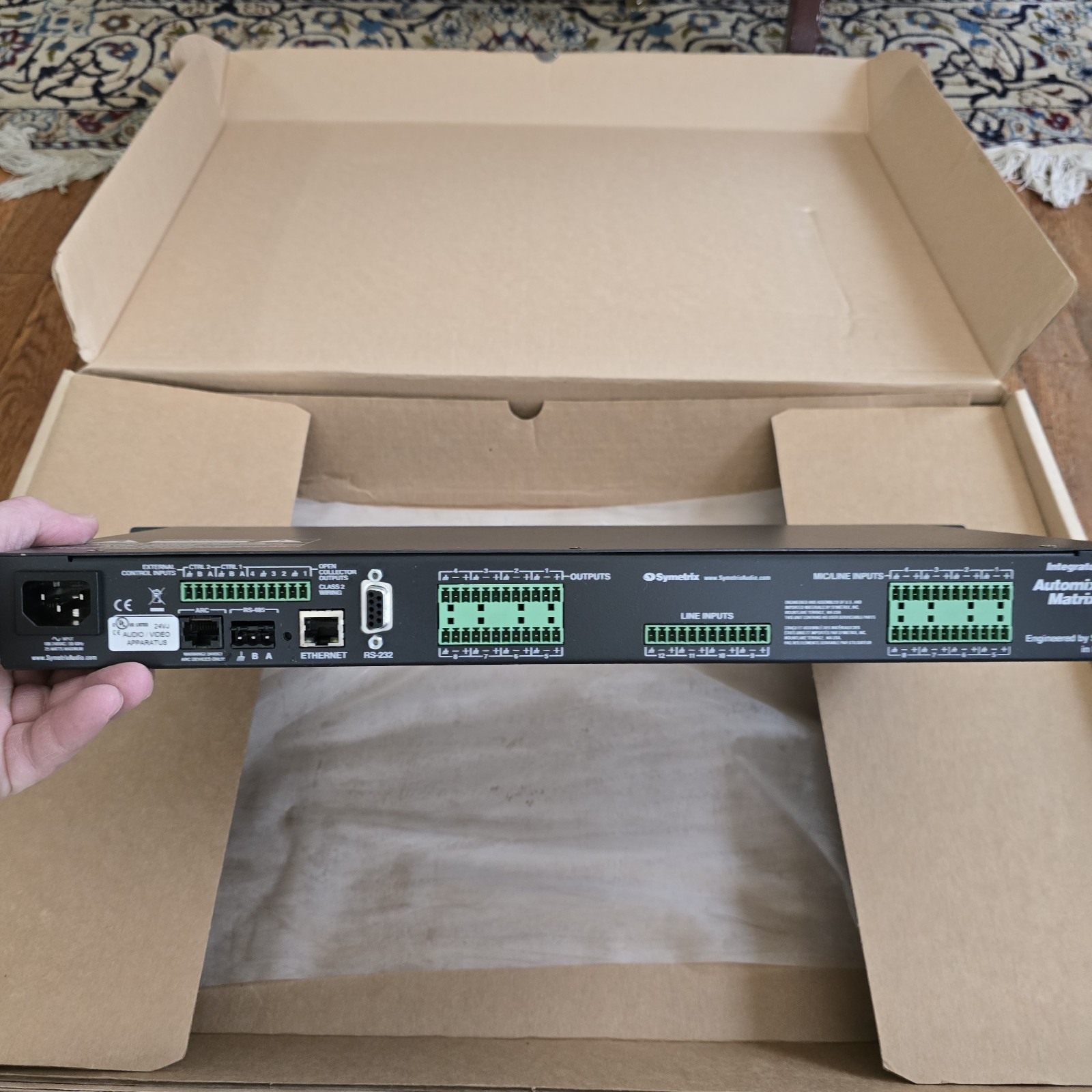 Symetrix Automix Matrix 780 Zone Mix Controller & Audio Processor