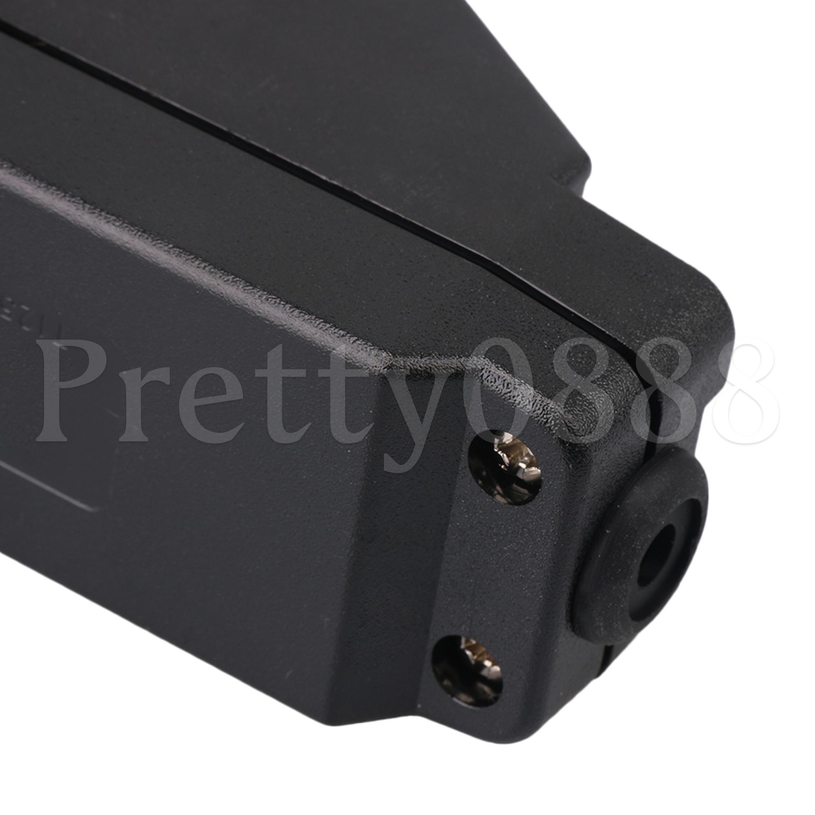 IP65 Inline Cord Switch Screw wiring type black key 30A 12V-380V