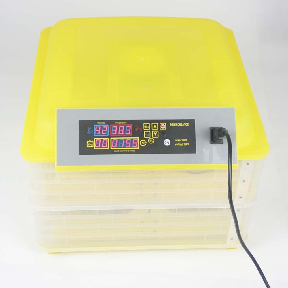 Automatic Digital 96 Eggs Incubator Chicken Hatcher Turning Temperature Control