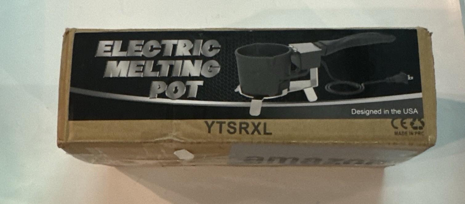 YTSRXL 500W Electric Melting Pot 2KG Lead Casting Furnace w/ Stand 120V