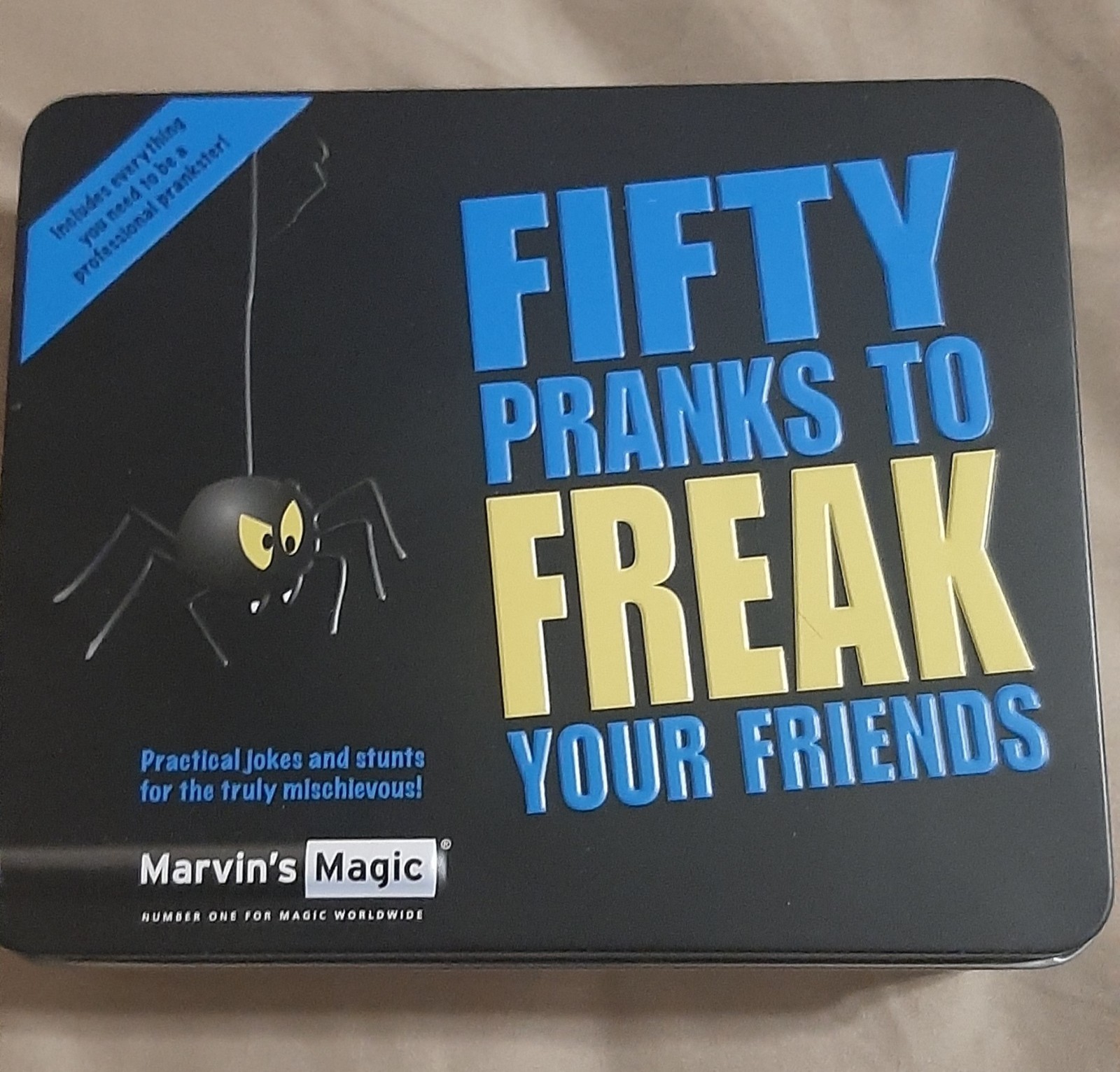 Marvin's Magic Fifty Pranks to Freak Your Friends Set Includes Props