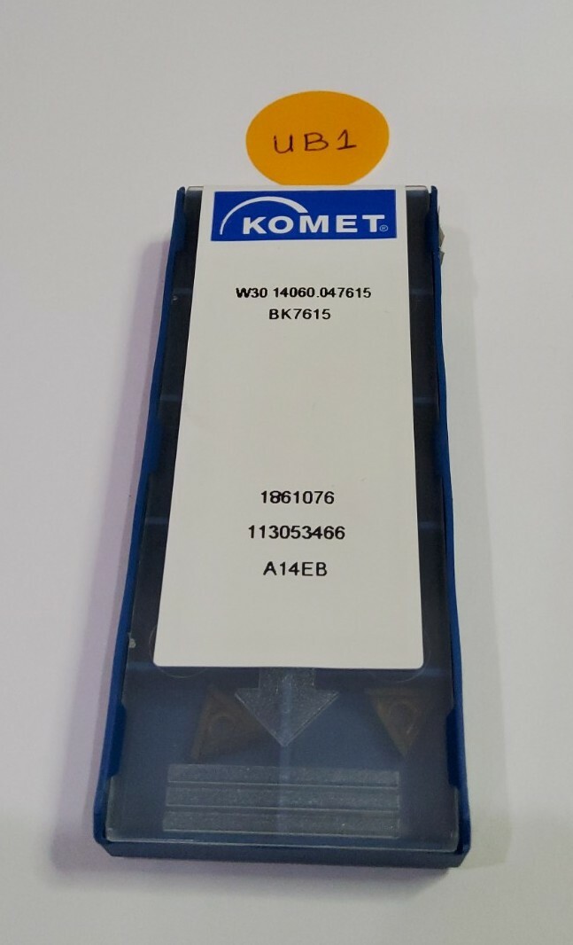 KOMET W30 14060.047615  BK7615  CARBIDE INSERTS, 10 PCS