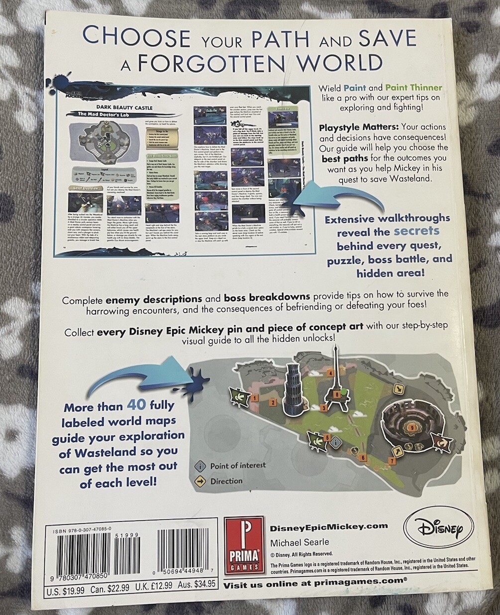 Disney Epic Mickey Prima Official Game Guide