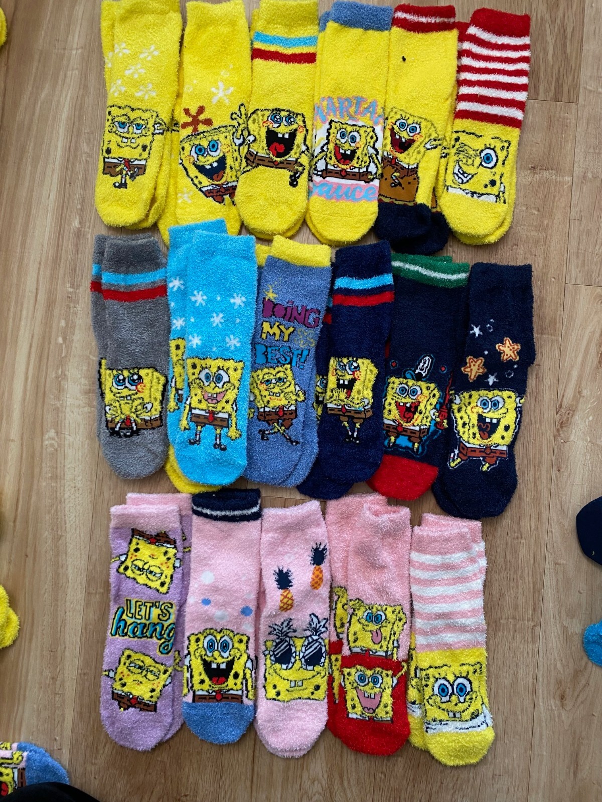 Spongebob warm socks