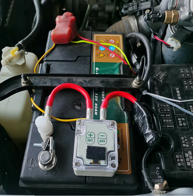 Car Battery Switch Cut Off Disconnect Isolator Master Kill Kit W/Remote Control