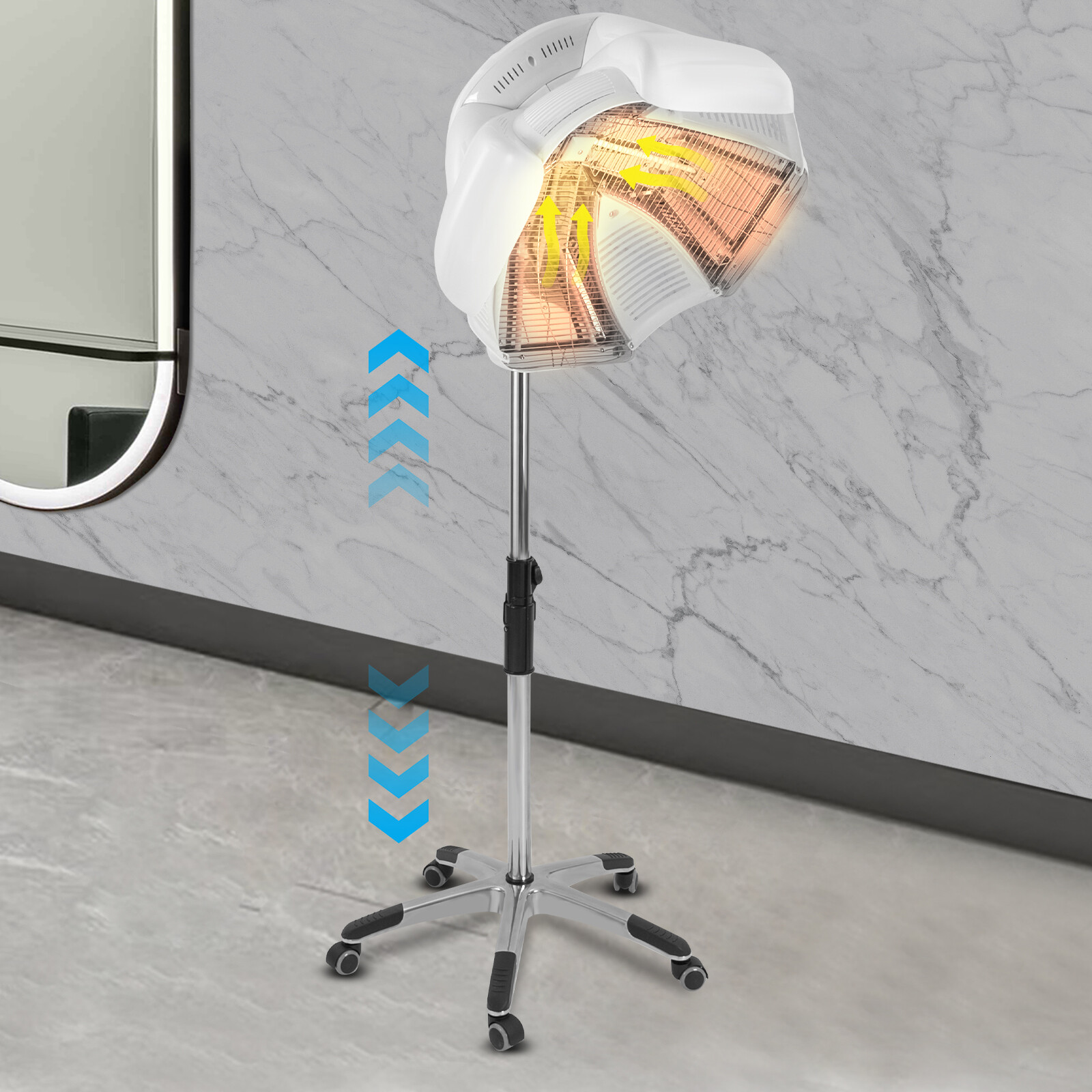 Professional Hair oil heater Hairdressing Care Beauty Spa Salon Hood Color