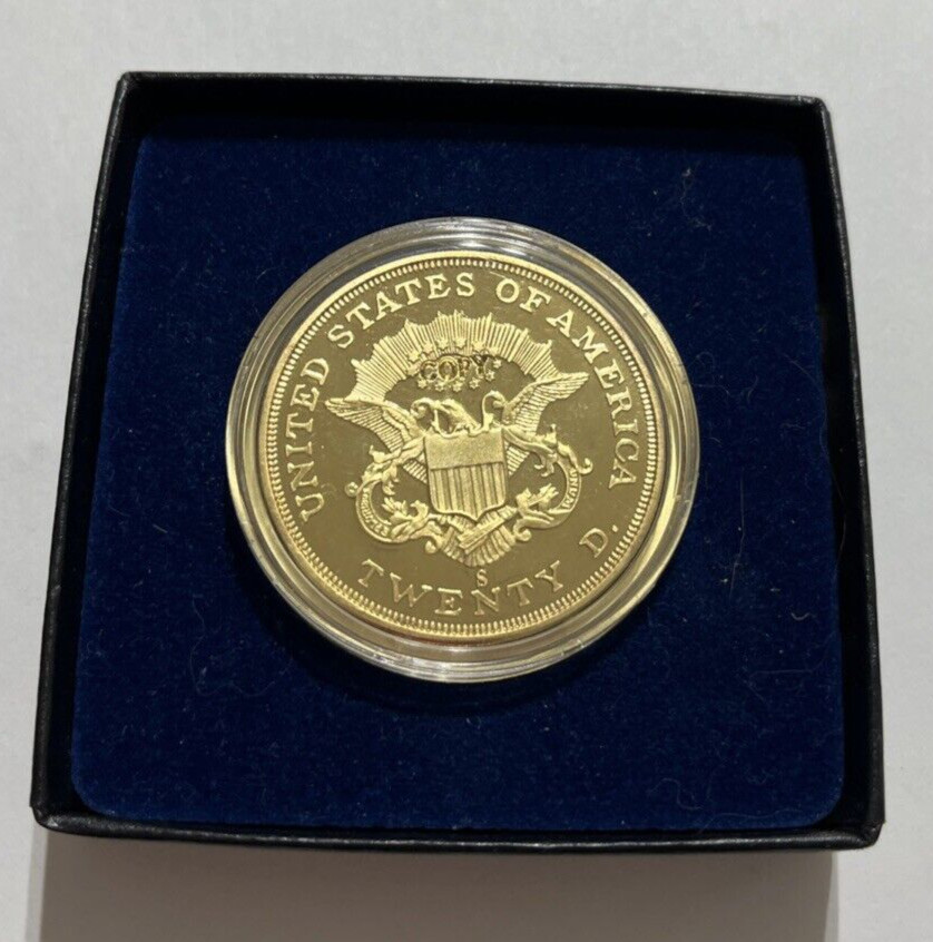 1854 13 STAR LIBERTY 20 DOLLAR COIN "COPY"