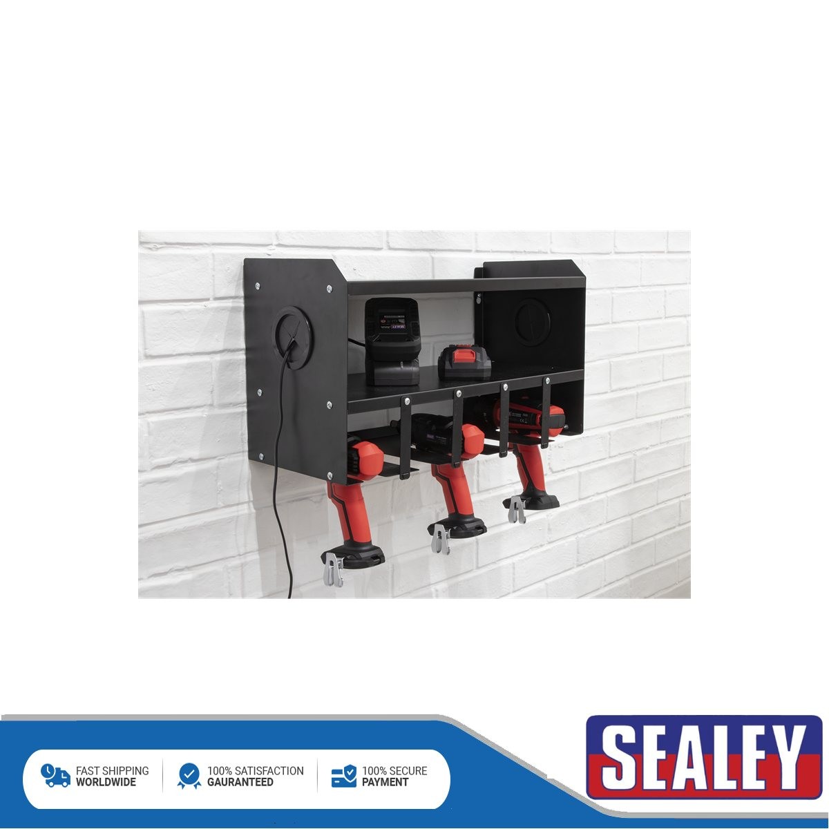 Sealey Power Tool Storage Rack 5 Bay PTSR5
