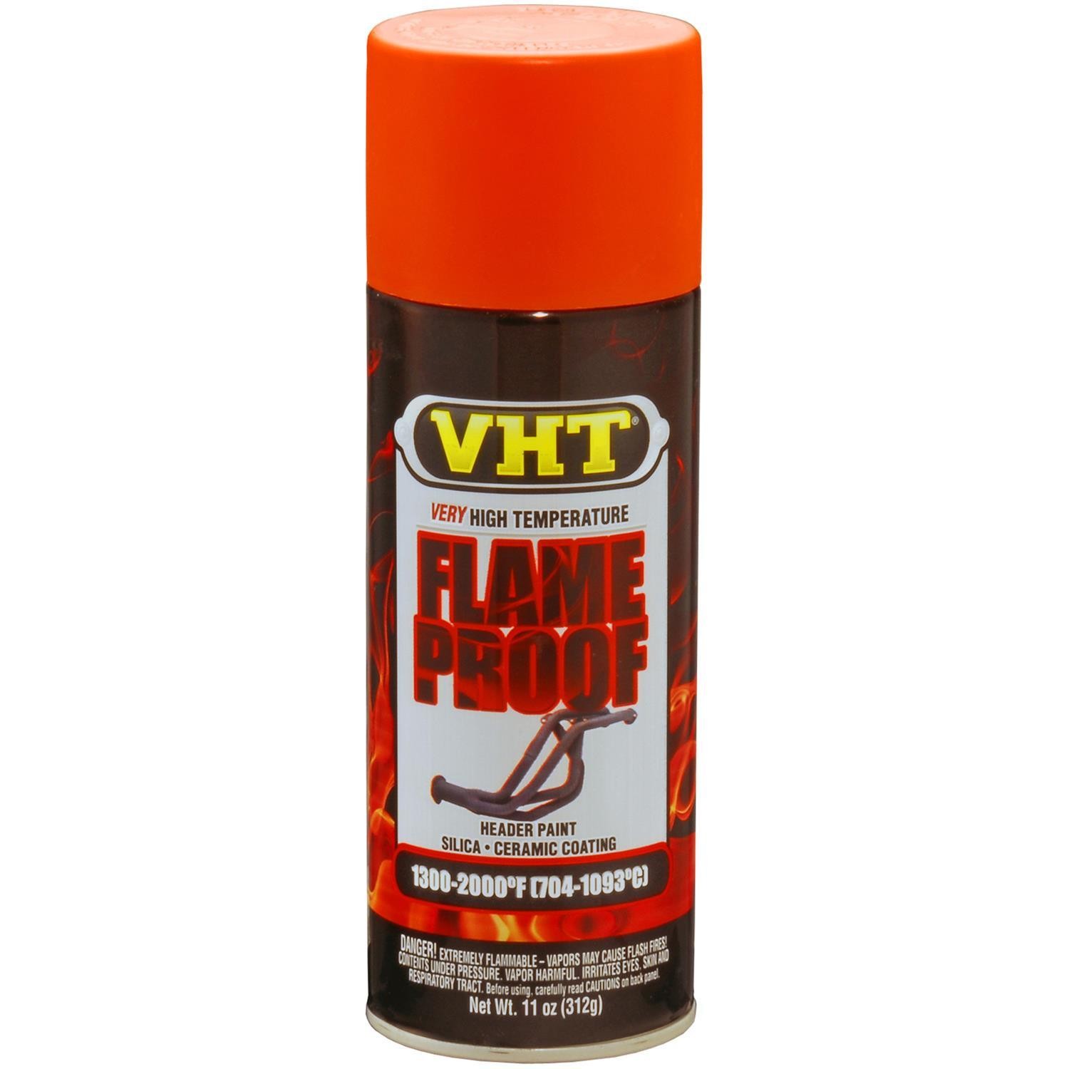 VHT SP114 FlameProof 11 fl. oz. Orange Spray Paint