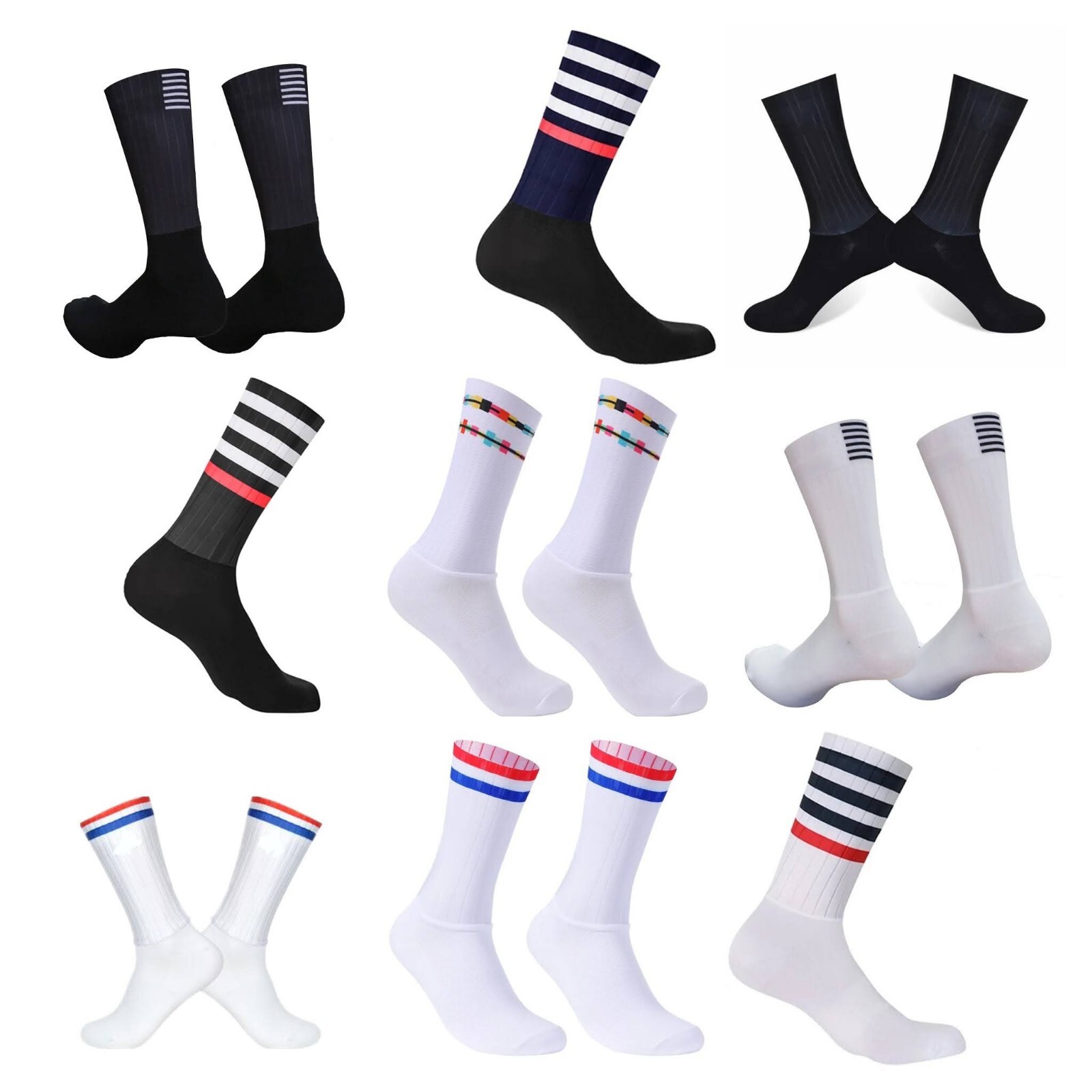 Aero Compression Cycling Socks - Various colours