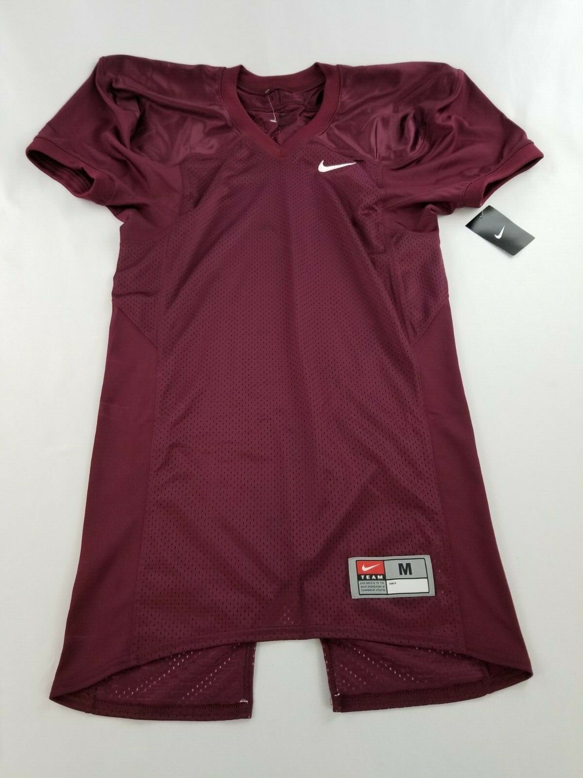 Nike men jersey shirt football top 535703 610 burgundy M MSRP $55