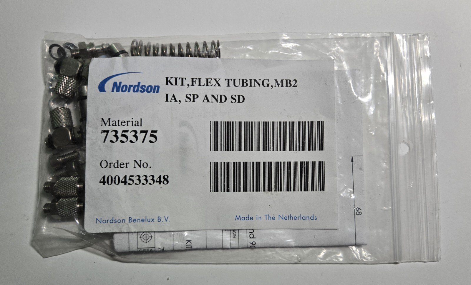 Nordson 735375 Flex Tubing Kit