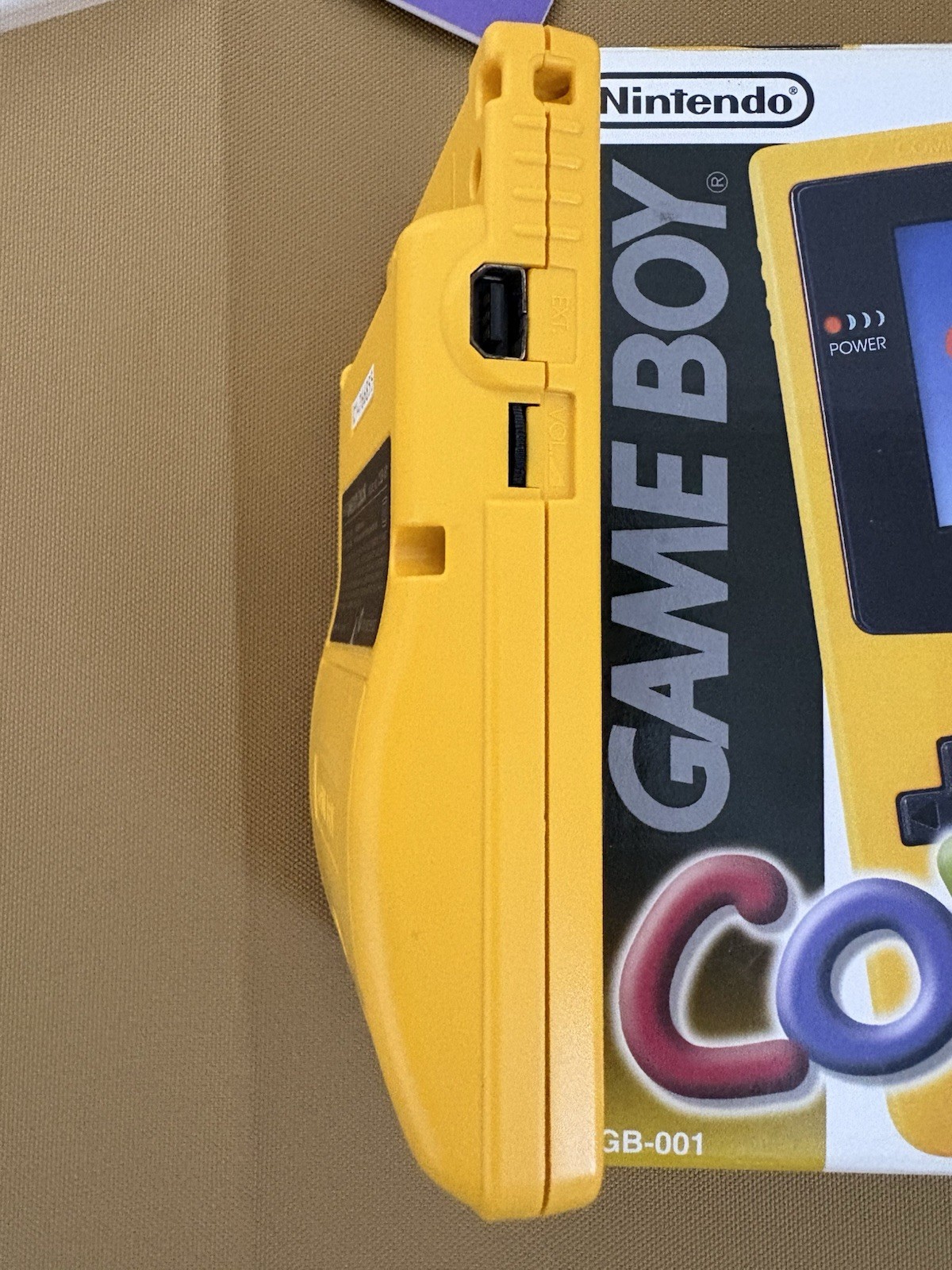 Nintendo Game Boy Color Handheld System - Yellow