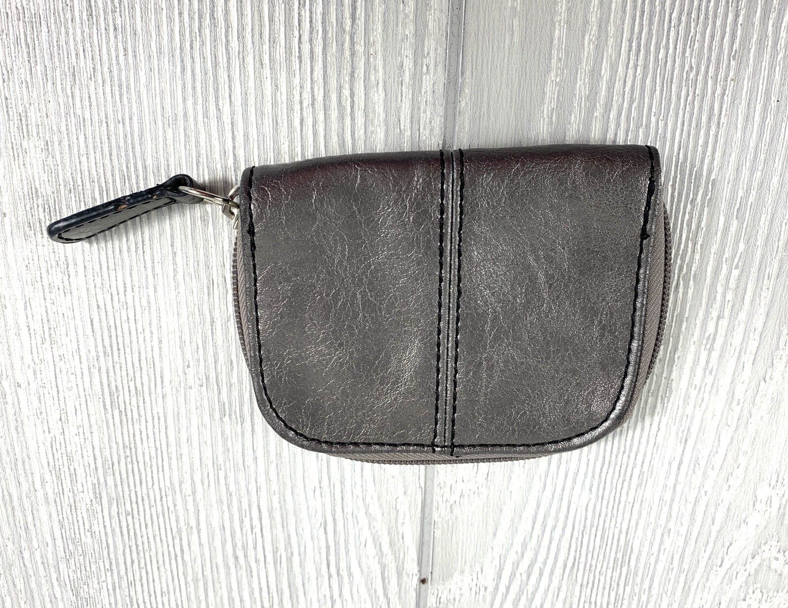 Silver Franco Sarto Coin Purse