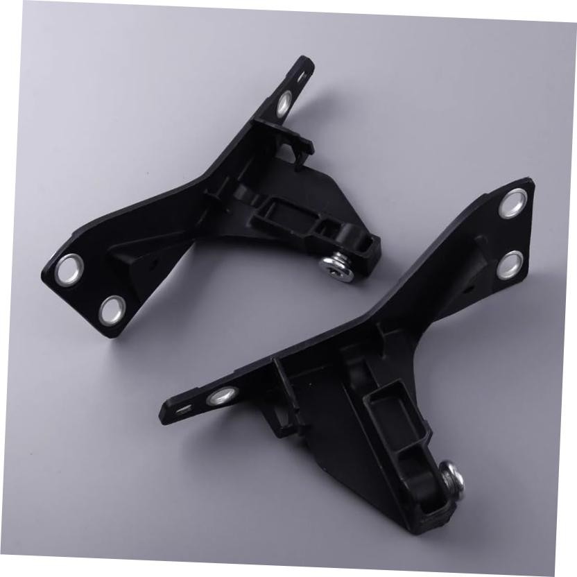 1 Pair Left & Right Car Front Bumper Headlight Bracket Mount Fit for Audi A4