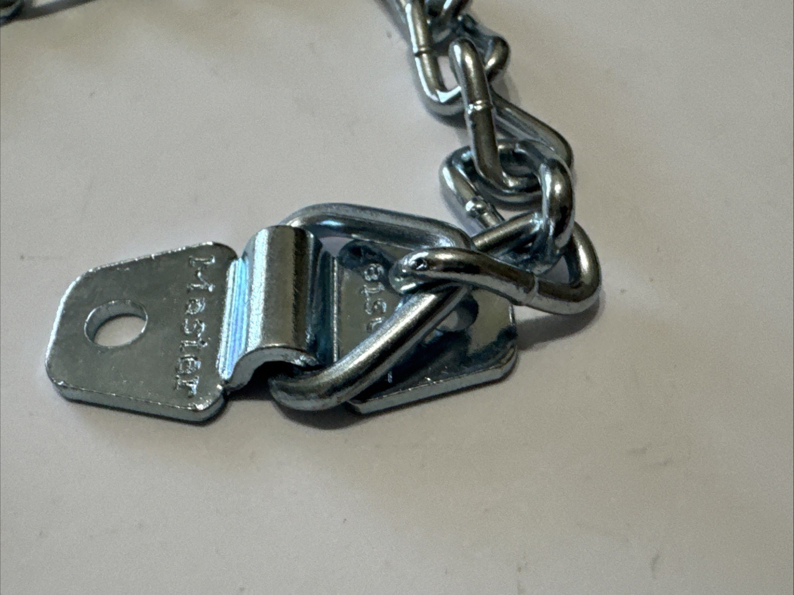 Master Lock Chain, 9" Zinc Heavy Duty 71CH