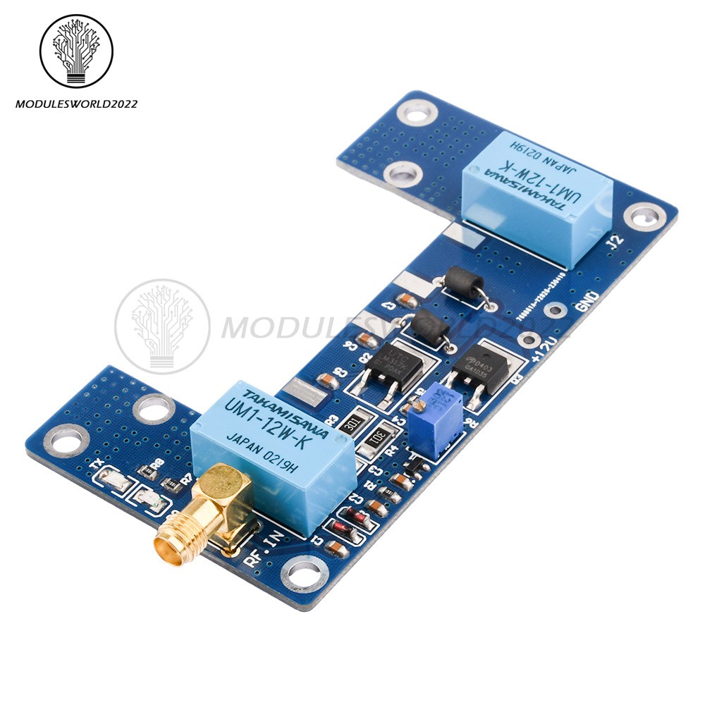 RF Power Amplifier Board Transceiver Circuit PCB Module for 1-5W Walkie-talkie