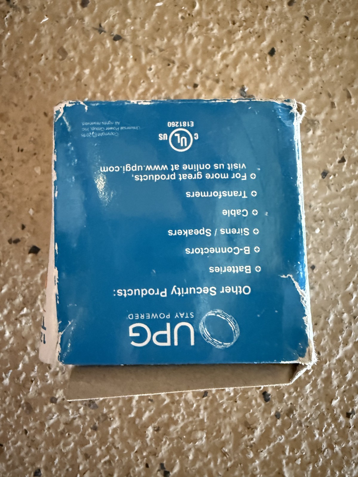 120 UPG VAC Transformer UBI64OW-L6