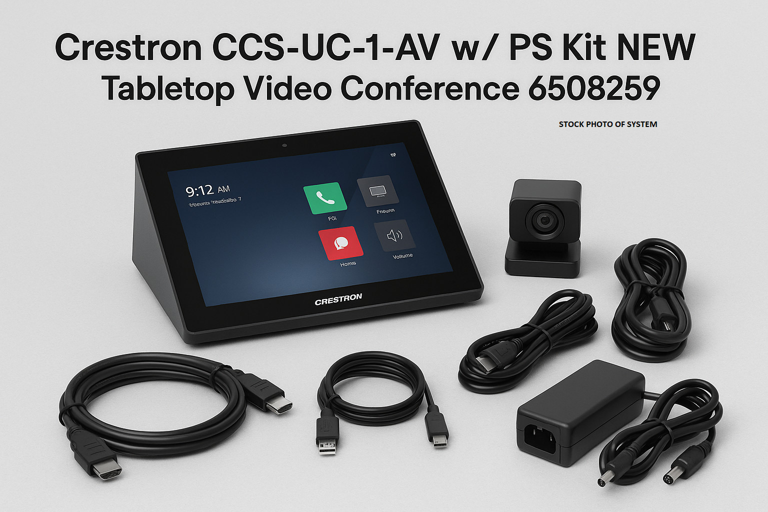 Crestron CCS-UC-1-AV Tabletop AV Conference System Mercury Video Kit