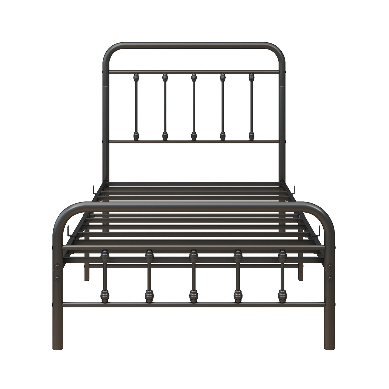 Twin/Full/Queen Size Bed Frame Metal Platform Bed w/ Headboard and Footboard US