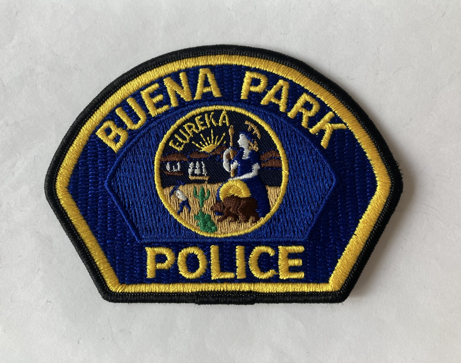 Obsolete Buena Park Police patch, California