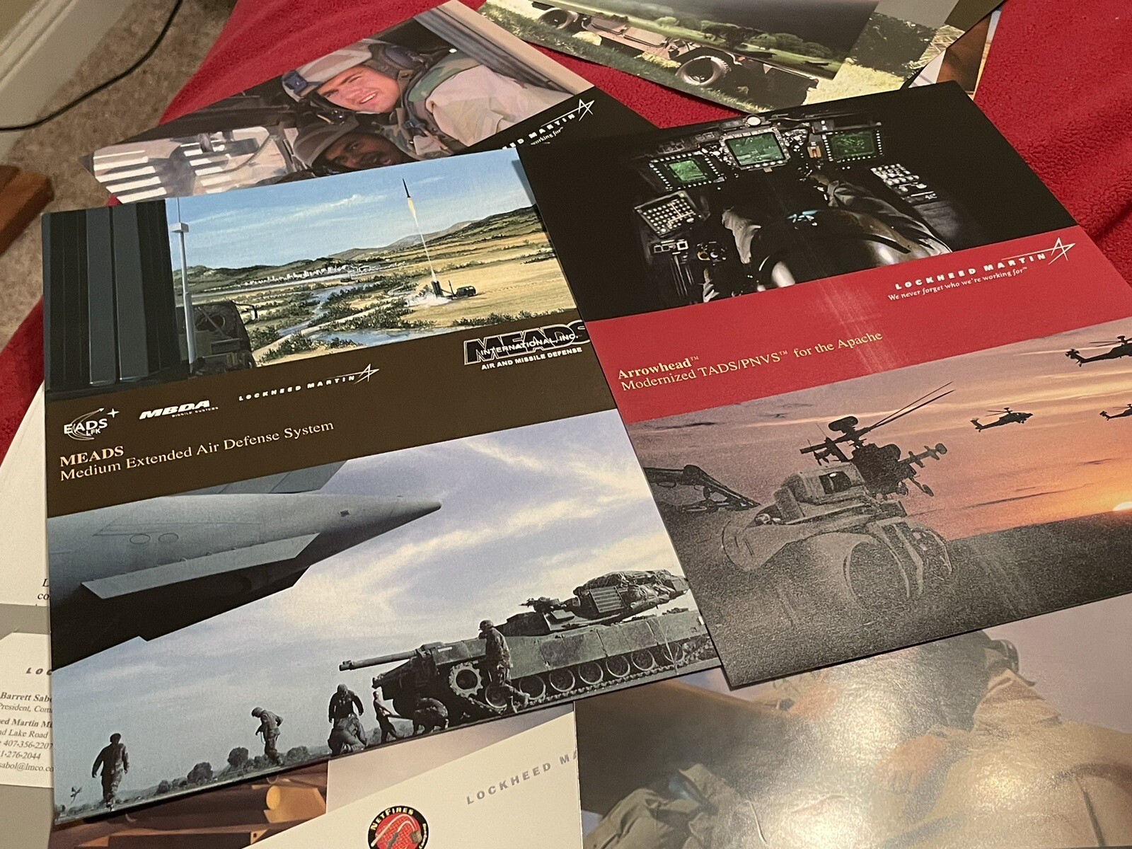 Lockheed Martin Public Relations Pack Anti Tank Missile HIMARS MLRS MEADS Apache