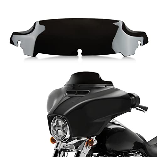 4.5" Wave Windshield Windscreen Wind for Touring Street Glide Electra Glide