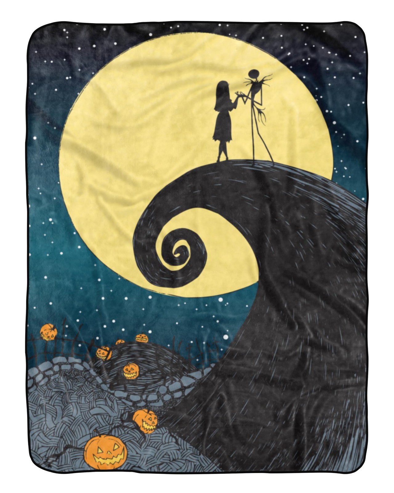 Northwest Nightmare Before Christmas Silk Touch Soft Plush Throw Blanket, 60" x