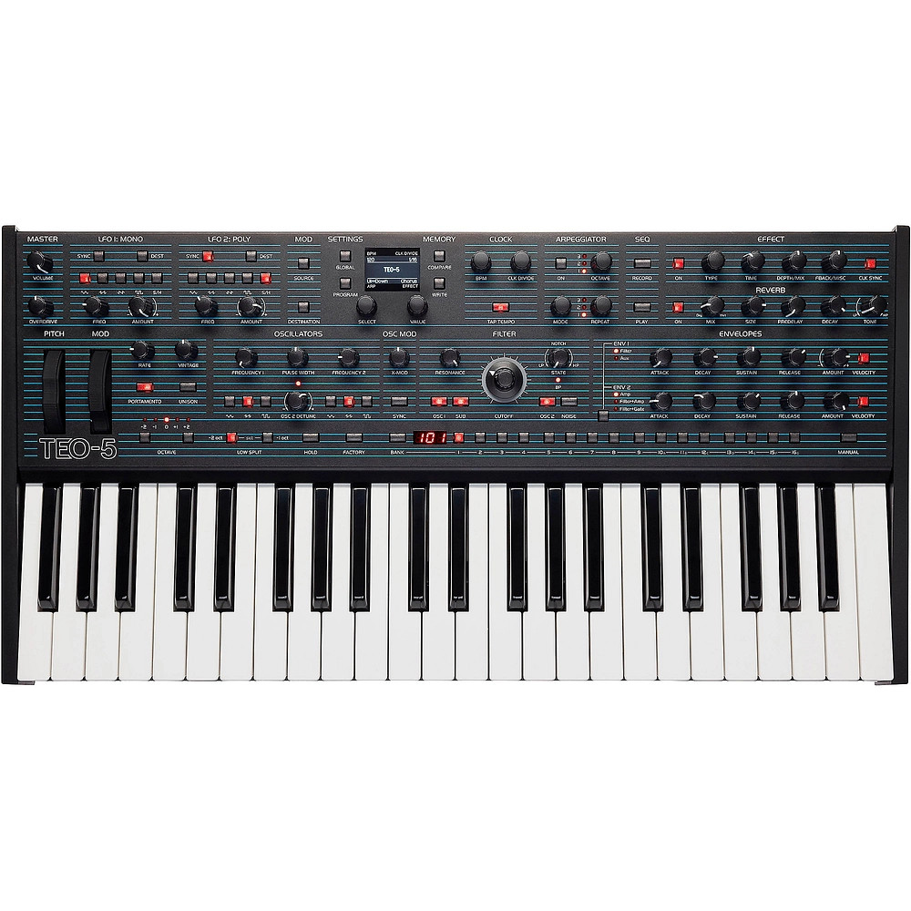 Oberheim TEO5 Compact 5Voice Poly Synthesizer 197881531935 RF